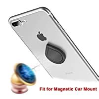 MAAS Water Droplet Style Mobile Ring Holder Stand Anti Theft Black ...