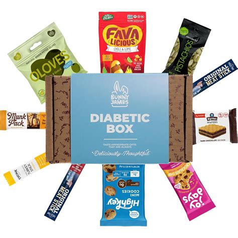 Amazon.com : Diabetic Snack Box - Low Sugar Variety Pack | Healthy ...