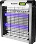 CASTOR CTM02IK Insect Catcher Machine, Portable LED Lamp, Compact Fly ...