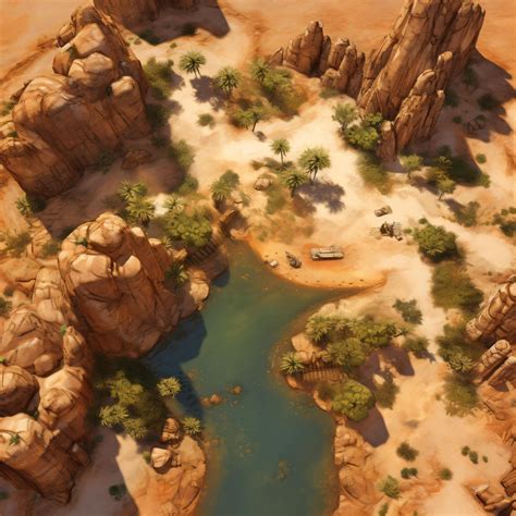 10 Gridless Desert Battle Maps | VTT Pack for Dnd, Pathfinder & Ttrpgs ...