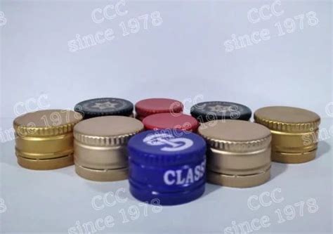 ROPP Caps - Printed 25mm Aluminium Ropp Caps Manufacturer from Faridabad