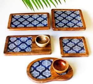 Monstera Hut Multi-function Large Serving Tray Boards: Tray Price in ...