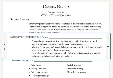 Summary of Qualifications for a Resume (Guide & Examples)