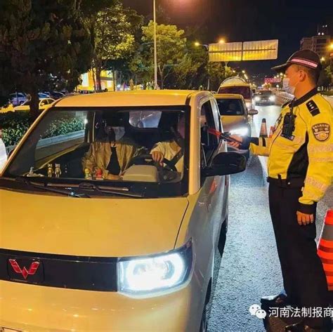 【夏日守护】商丘交警铁骑大队二中队夜查酒驾不放松_进行_整治_夜间