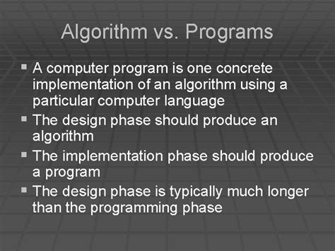 Image result for Algorithm vs Programming