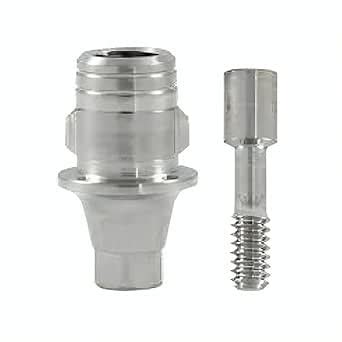 Instrudent Mediden Adin Toureg Titanium Ti-base Abutment with Screw ...