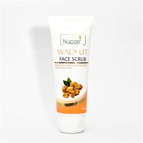 Nucora Walnut Face Scrub 75Gm : Amazon.in: Beauty