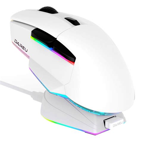 Amazon.in: Buy DAREU A955 Wireless Gaming Mouse with RGB Charging Dock ...