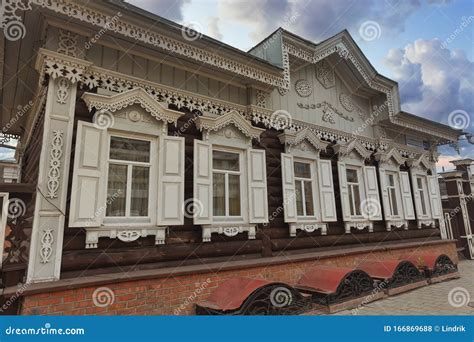 Historical Center of Irkutsk Stock Photo - Image of white, view: 166869688