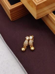 1 Gram Gold Earrings - Buy 1 Gram Gold Earrings online at Best Prices ...