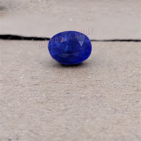 Original Blue Sapphire (Neelam) Stone Oval Shape