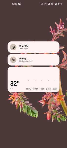 Android 12 Widgets 的图像结果