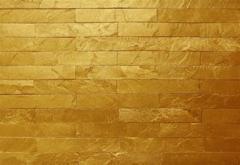 Buy Gold Brick Wallpaper for Walls – 3 Year Warranty