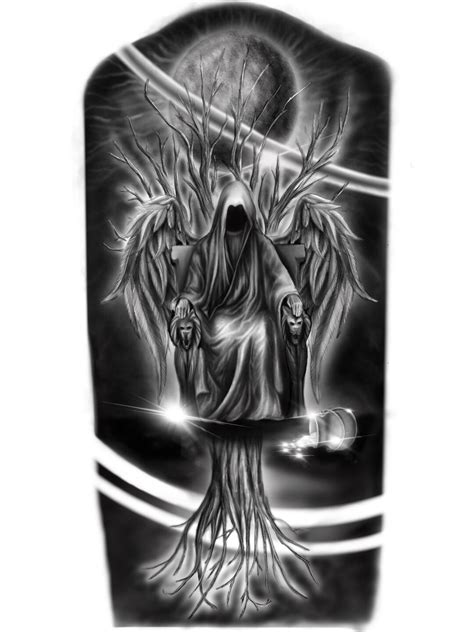 ArtStation - cover up full sleeve tattoo design