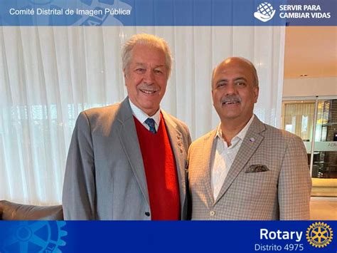 Visita del Presidente de RI Shekhar Mehta y su esposa – Distrito4975.org