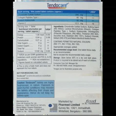 Buy Tendocare Tablet Online at Best Price – Generic Alternative | Medkart