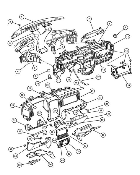 Unveiling the Intricacies: A Detailed Diagram of 1995 Jeep Grand Cherokee Parts