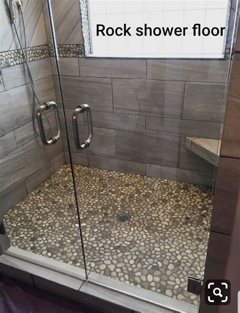 Pin by Debbie Pistello on Bristol | Stone shower floor, Pebble tile ...