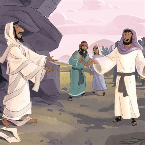 Butterfly coloring pages : Coloring Page Of Lazarus Raised From The ...