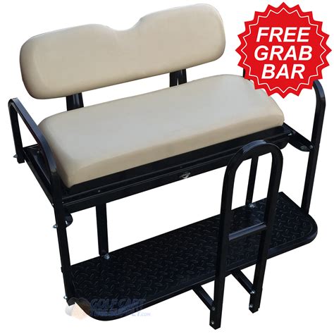 Club Car Rear Seat Kits, Cargo Bed Kit and Grab Bars | GCTS