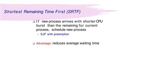 Strn Scheduling Algorithm 的图像结果