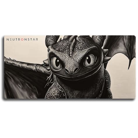 Animation Series Toothless Gaming Deskmat | Neutronstar