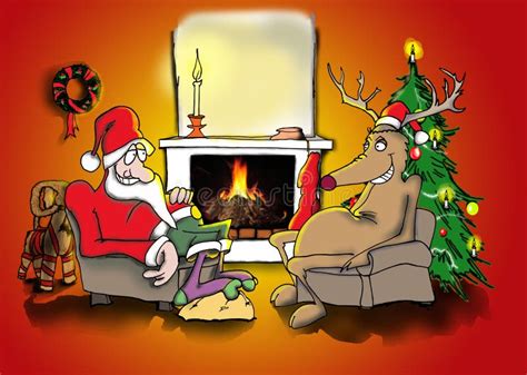 Image result for Santa Log Fire