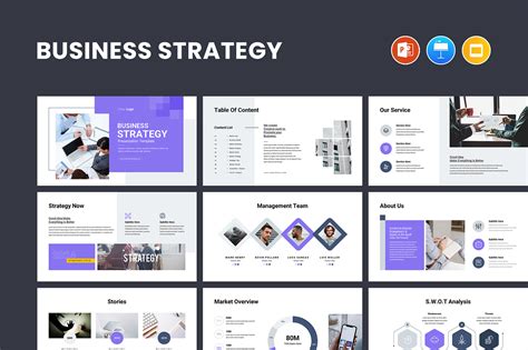Business Strategy Presentation Examples 的图像结果