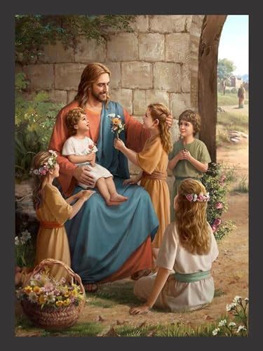 Tamatina Religious Art Canvas Paintings | Mother Mary & Baby Jesus ...