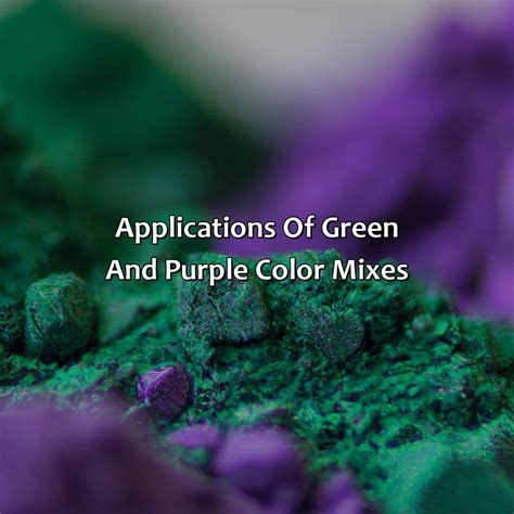 What Color Does Green And Purple Make - colorscombo.com