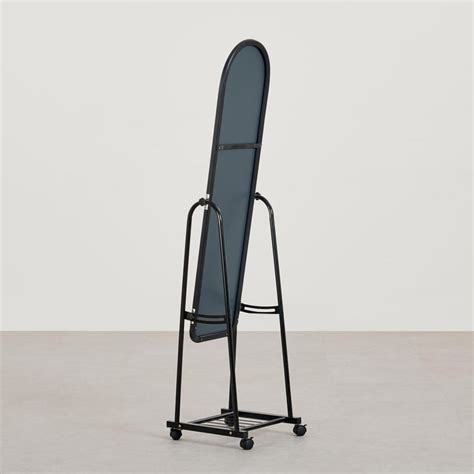 Buy Helios Polaris Metal Standing Mirror - Black from Helios by Home ...