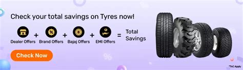 Explore a Wide Range of Tyres Online at the Best Price | Bajaj Finserv