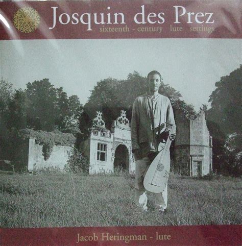 Josquin Des Prez, Jacob Heringman - Josquin Des Prez - Amazon.com Music