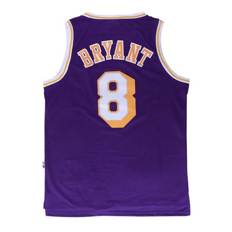 bestsoccerstore | Men's Los Angeles Lakers Kobe Bryant No.8 Purple ...