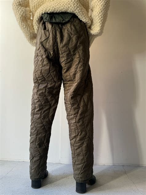 Germany military quilting trouser | N.vintage