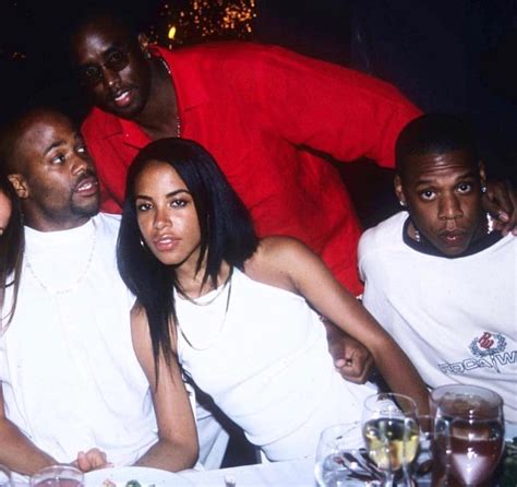 AALIYAH P.DIDDY JAY-Z 8x10 Photo