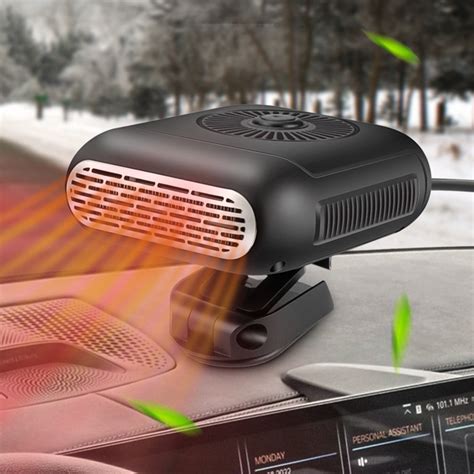 Tgbvmt Car Heater 2 in 1 Portable Fast Defroster, 24V 120W Heating ...