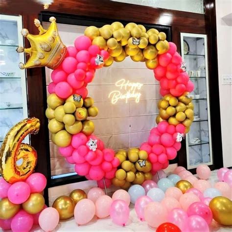 Pink Ring Balloon – Premium Balloon Decoration | TheBalloonwala ...
