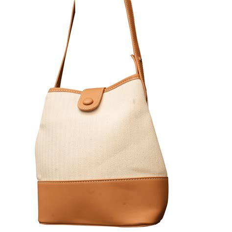 Canvas Bucket Bag