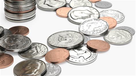 Inflation Arrow Graph with Coins 3D | 3D Molier International