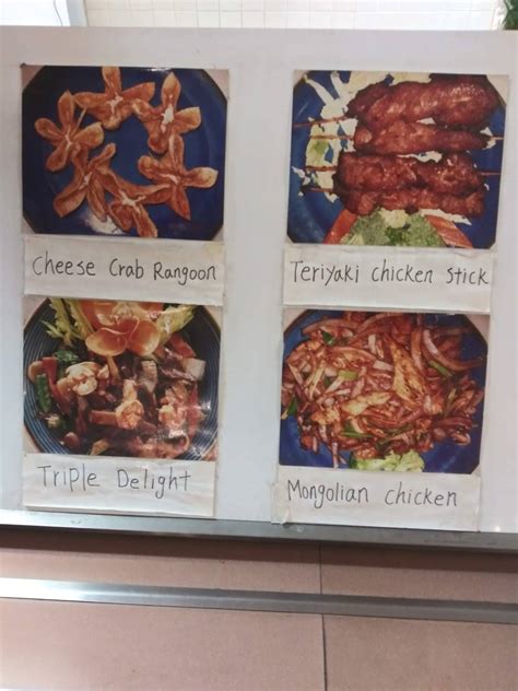 Menu at Uncle Wing Chinese Restaurant, Garland