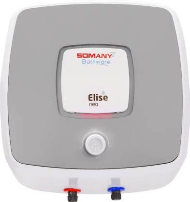 SOMANY ELISE NEO SQUARE 2000W 15 Litre Geyser Water Heater 15 L Storage ...