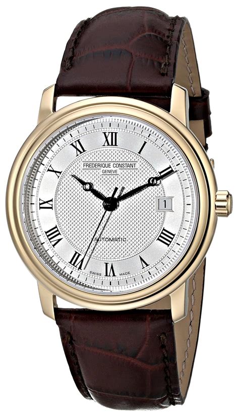 Buy Frederique Constant Classics Mens Automatic Date Wrist Watch Analog ...