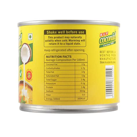 Klf Coconad Coconut Milk 200 ml, (Pack of 6) – KLF Nirmal