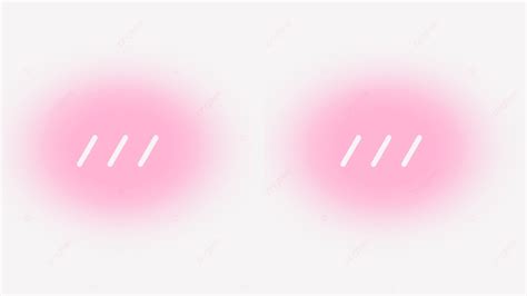 Blush Kawaii White Transparent, Blush Anime Character Pink Kawaii ...