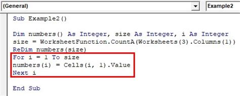 Image result for VBA Loop Over Array