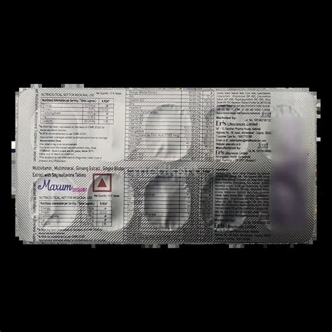 MAXUM WOMEN TABLET 10'S Price, Uses, Side Effects & Substitutes | Medkart