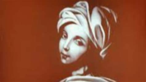 This young painter is paying tribute to the Renaissance art!