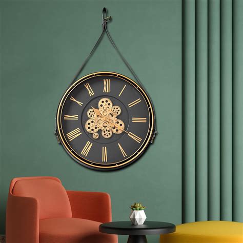 Buy DEKOR CENTRE Acrylic-Quartz Quill Designer Analog Wall Clock |With ...