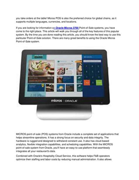 Image result for Micros Program Windows